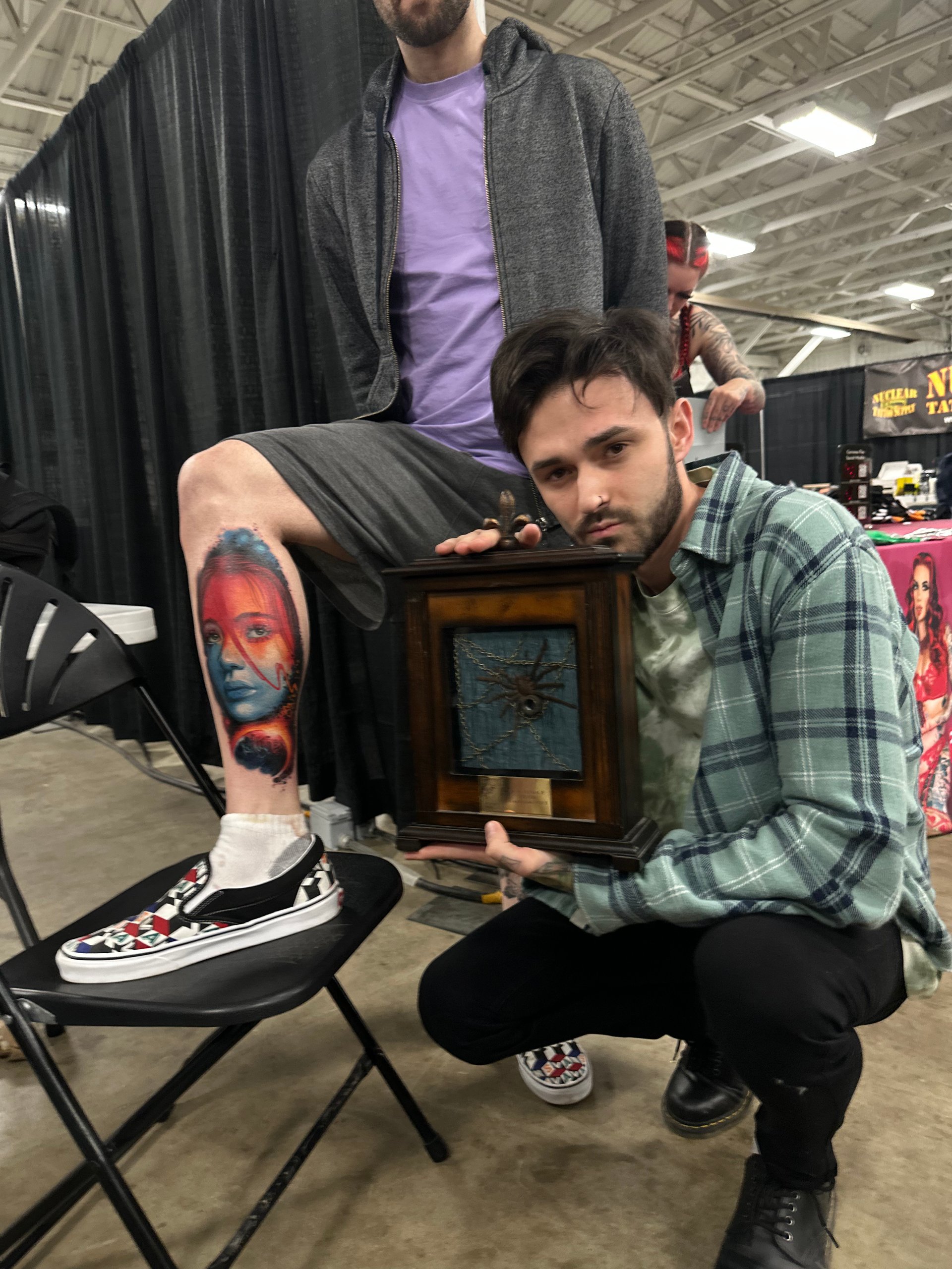 INKED CIRCUS TATTOO EXPO, 2023 FULL SLEEVE - 1 PLACE BEST LARGE COLOR - 1 PLACE — photograph 3