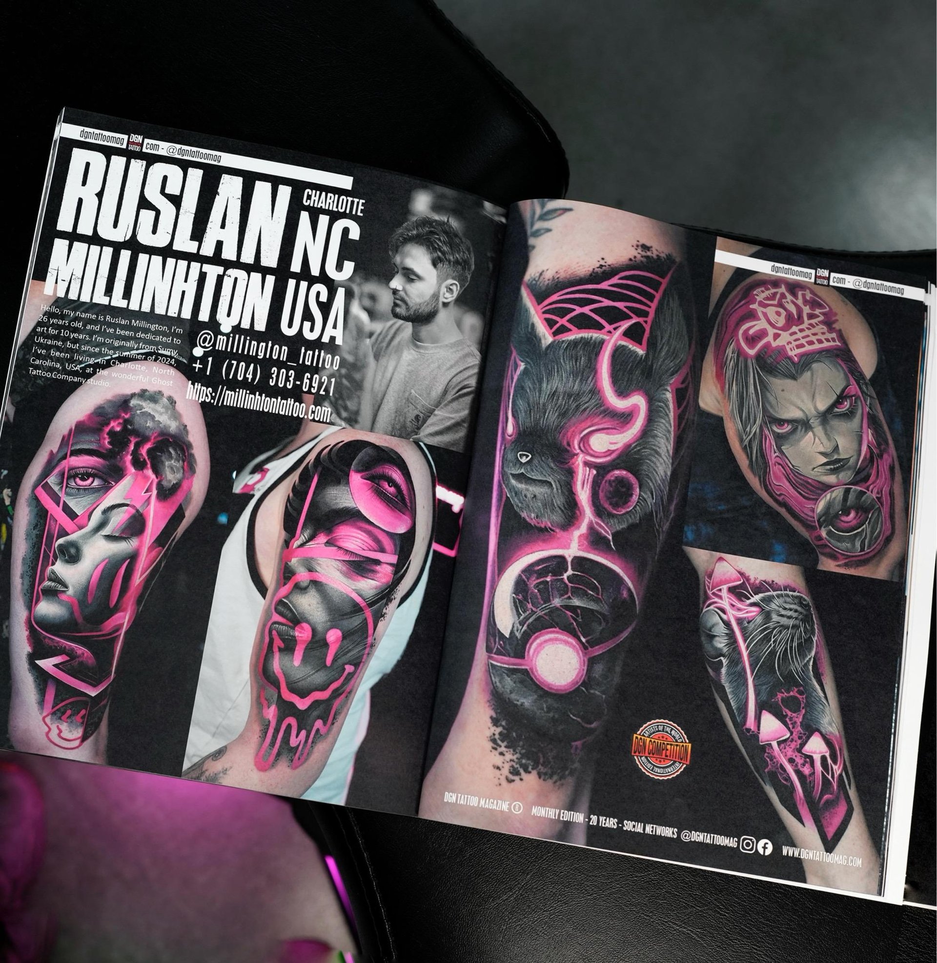 DGN TATTOO MAG Monthly 183 November 2024 — photograph 3