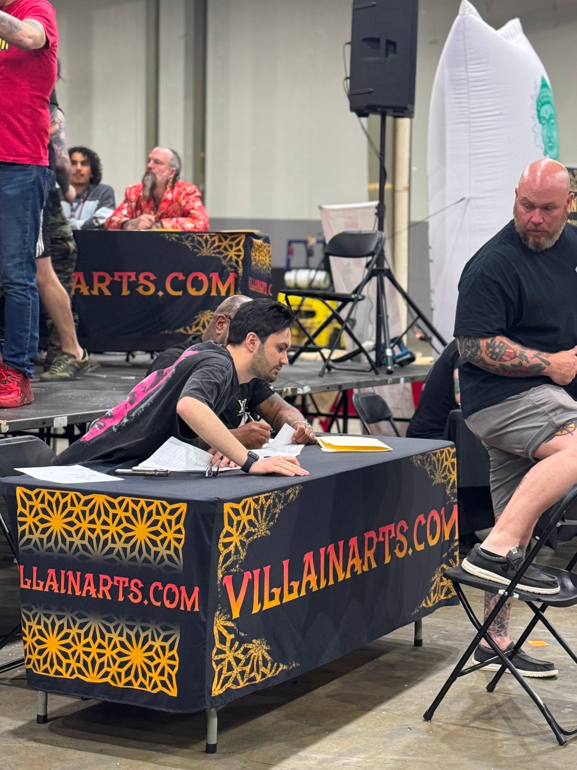 JUDGING VILLIAN ART Charlotte NC 2025 — photograph 3