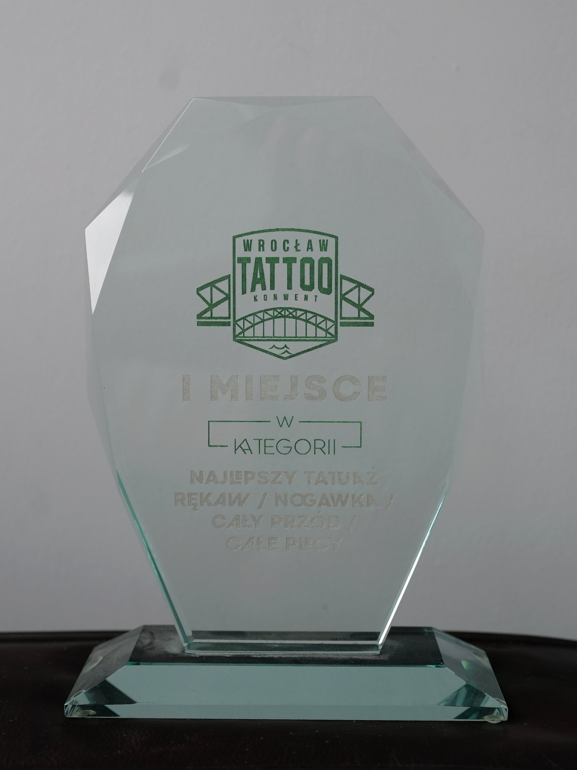 TATTOO KONWENT WROCLAW, POLAND 2019 BIG TATTOO - 1 PLACE — photograph 1