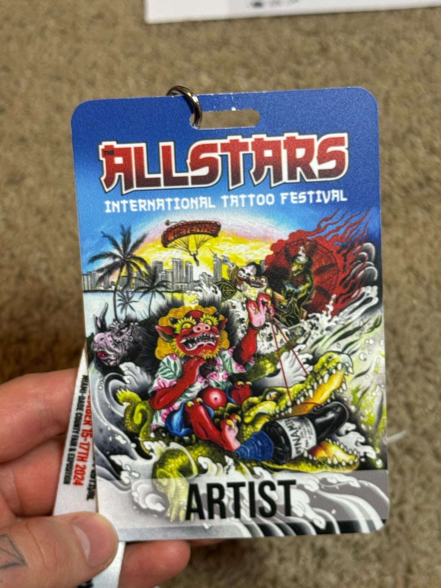 THE ALL STAR TATTOO CONVENTION, Miami, Fl 2024 — photograph 2