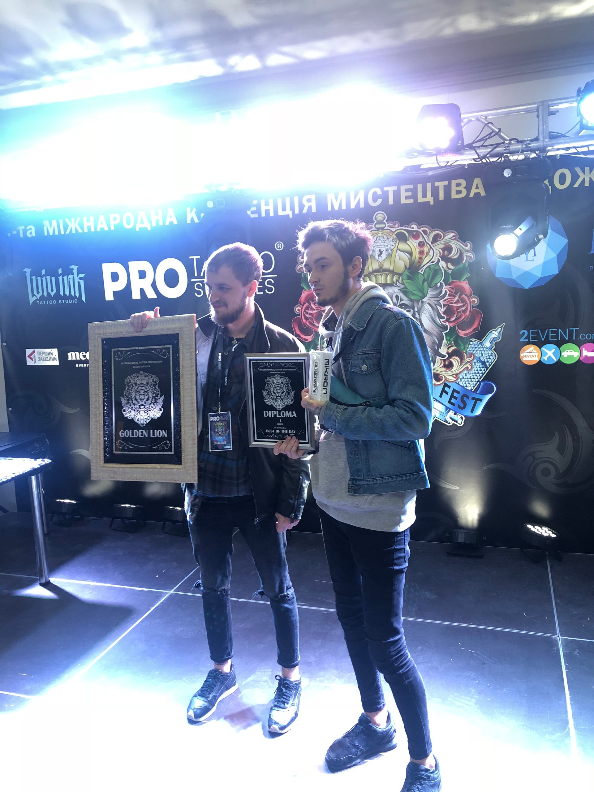 INTERNATIONAL TATTOO CONVENTION LVIV 2018 BEST OF THE DAY COLOR - 1 PLACE — photograph 2