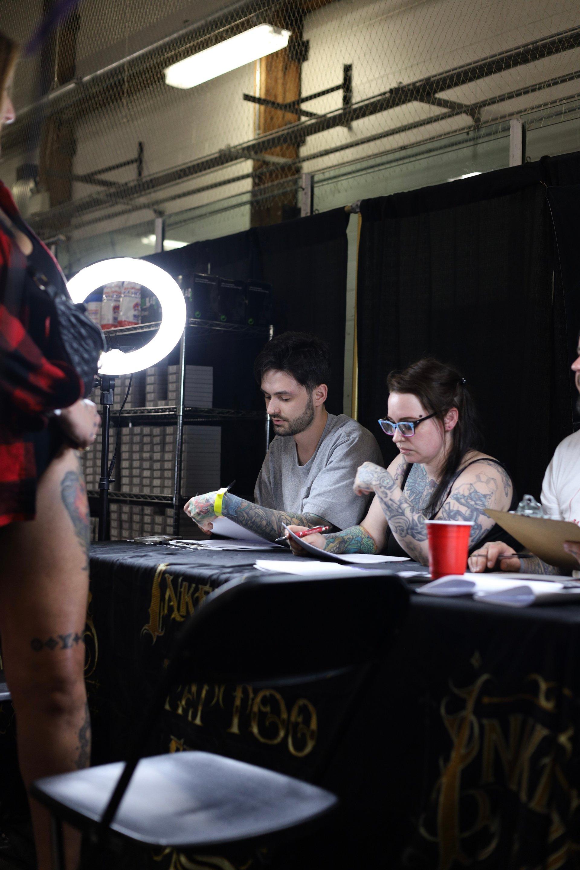 JUDGING INKED CIRCUS TATTOO EXPO BARRIE • MAY 24-25, 2024 • CANADA, ONTARIO — photograph 2