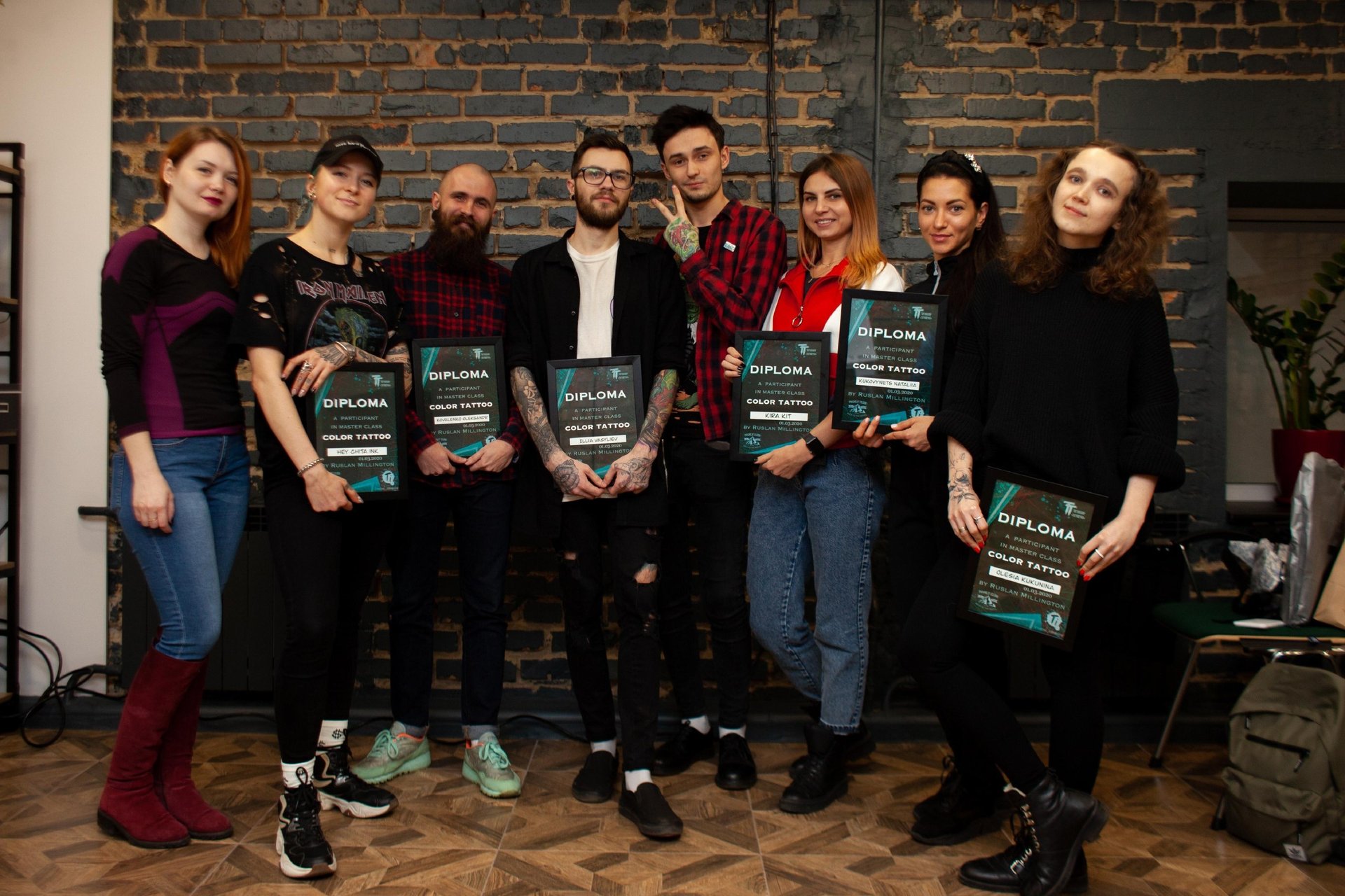 TATTOO SEMINAR 2020, KIEV, UKRAINE COLOR AND DESIGNING — photograph 2