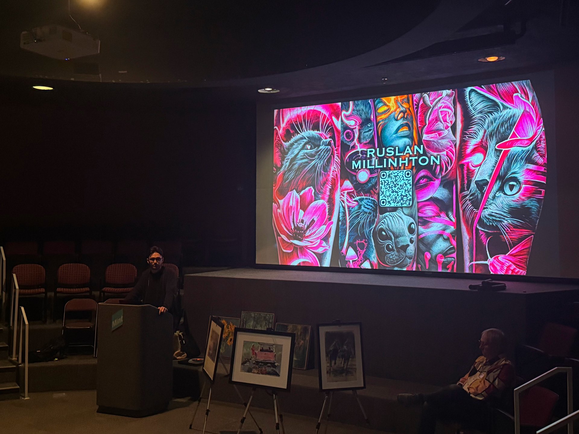 SPEAKER AT MINT MUSEUM WITH GUILD OF ARTISTS IN CHARLOTTE — photograph 5