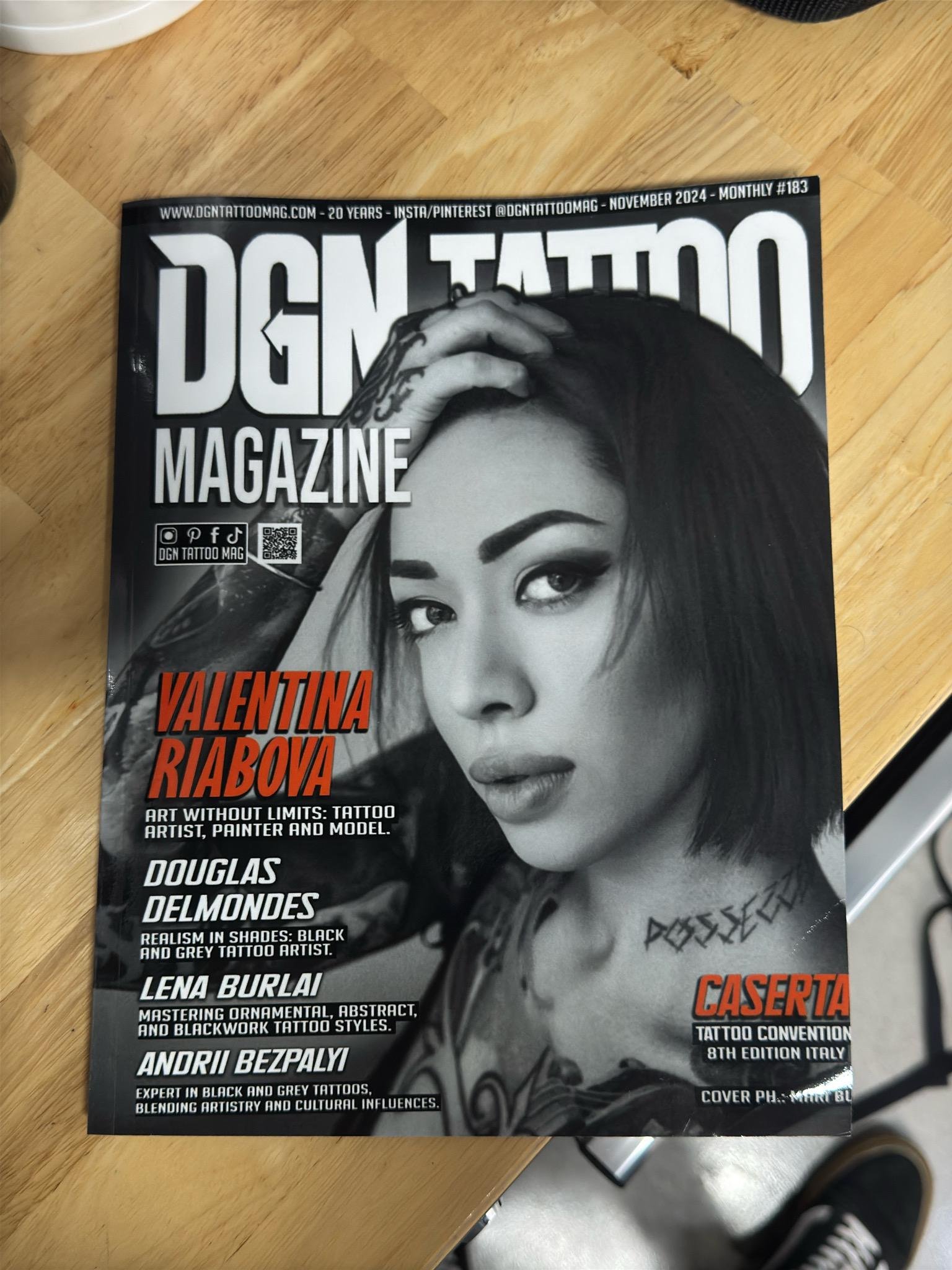 DGN TATTOO MAG Monthly 183 November 2024 — photograph 4